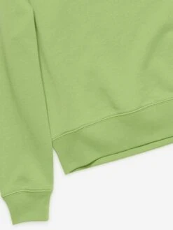 Acne Studios Kids Fairah Face Sweatshirt In Green 7 Acne Studios Kids Fairah Face Sweatshirt In Green -Childrens Clothing Store ACEA4005 GREEN 4