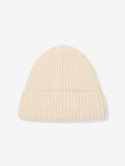 Acne Studios Kids Wool Knitted Beanie Hat In Beige 13 Acne Studios Kids Wool Knitted Beanie Hat In Beige -Childrens Clothing Store ACNS4004 OATMEAL MELANGE 2