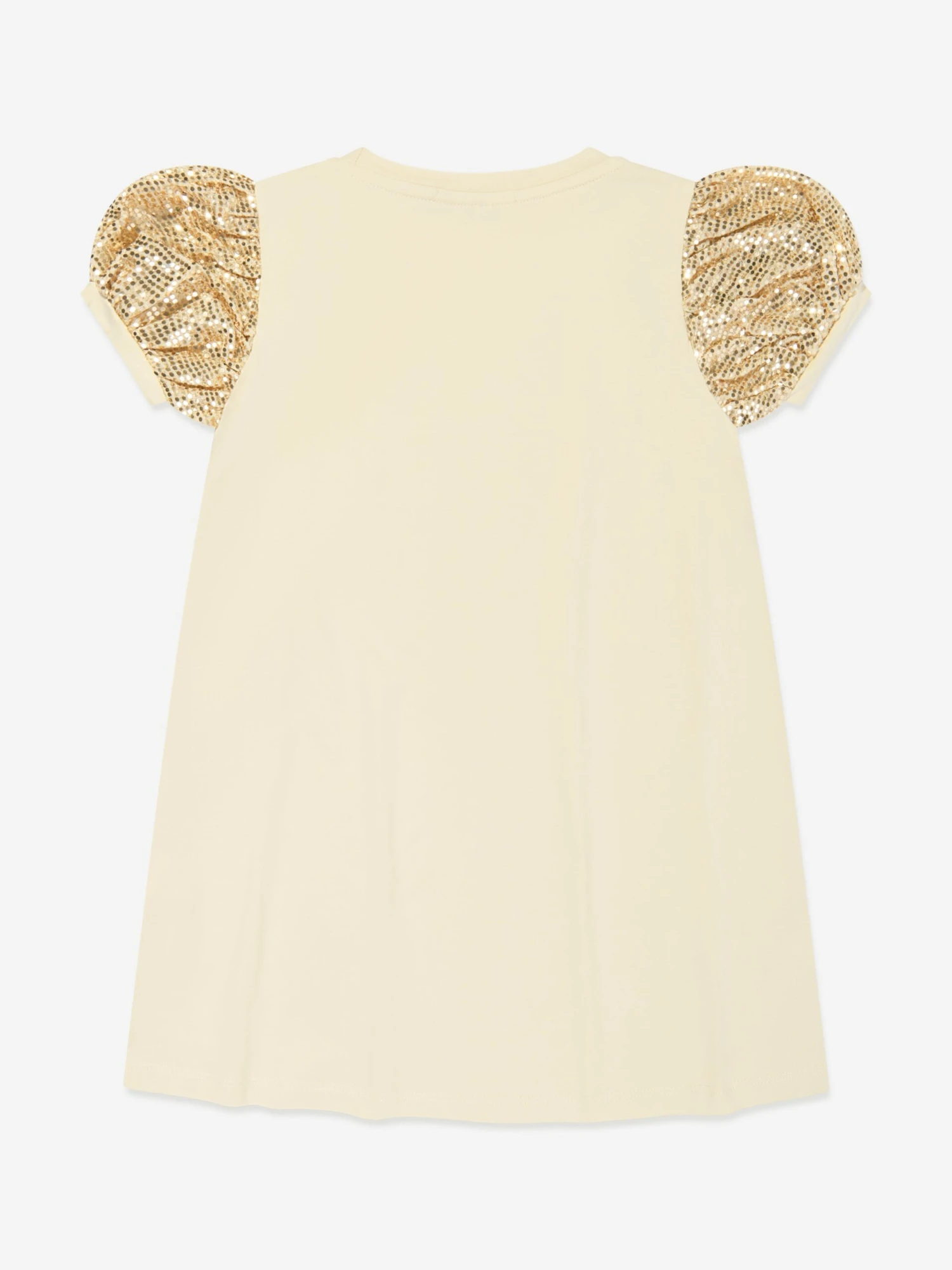 Aigner Girls Logo T-Shirt Dress In Beige 3 Aigner Girls Logo T-Shirt Dress In Beige - Image 3