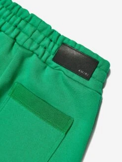 Amiri Kids Snake Logo Joggers In Green -Childrens Clothing Store AMRS4021 GREEN 3