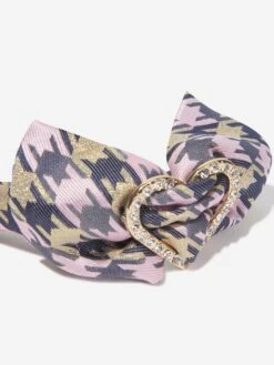 Girls Lana Houndstooth Headban In Purple 6 Girls Lana Houndstooth Headban In Purple -Childrens Clothing Store ANGA3034 LILAC 3