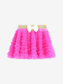 Girls Ballroom Skirt In Pink