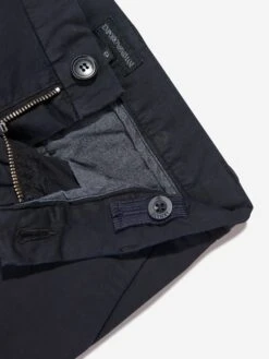 Emporio Armani Boys Branded Trousers In Navy 6 Emporio Armani Boys Branded Trousers In Navy -Childrens Clothing Store ARMA3037 0920 3
