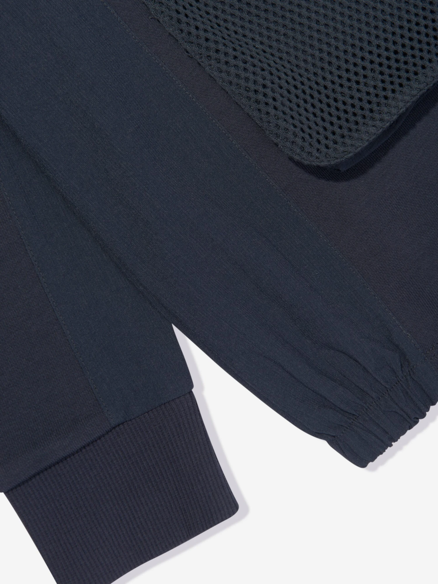 Emporio Armani Boys Half Zip Sweatshirt In Navy 4 Emporio Armani Boys Half Zip Sweatshirt In Navy - Image 4