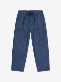 Emporio Armani Boys Denim Trousers In Blue