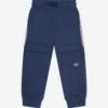 Emporio Armani Boys Logo Tape Joggers In Navy