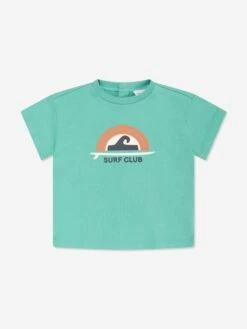 Emporio Armani Baby Boys Surf Club Short Set In Multicolour 6 Emporio Armani Baby Boys Surf Club Short Set In Multicolour -Childrens Clothing Store ARMS4150 MULTICOLOURED 3