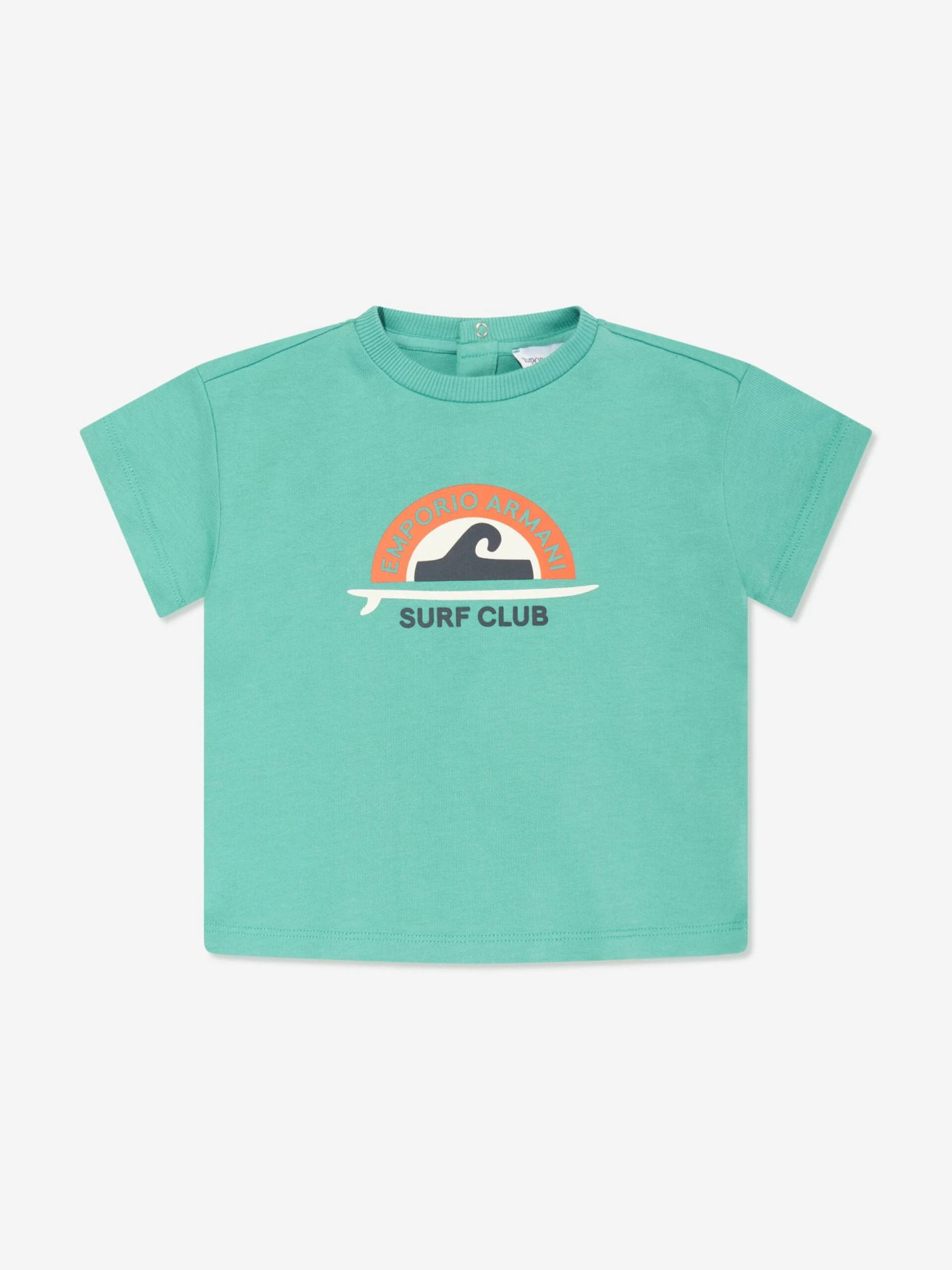 Emporio Armani Baby Boys Surf Club Short Set In Multicolour 3 Emporio Armani Baby Boys Surf Club Short Set In Multicolour - Image 3