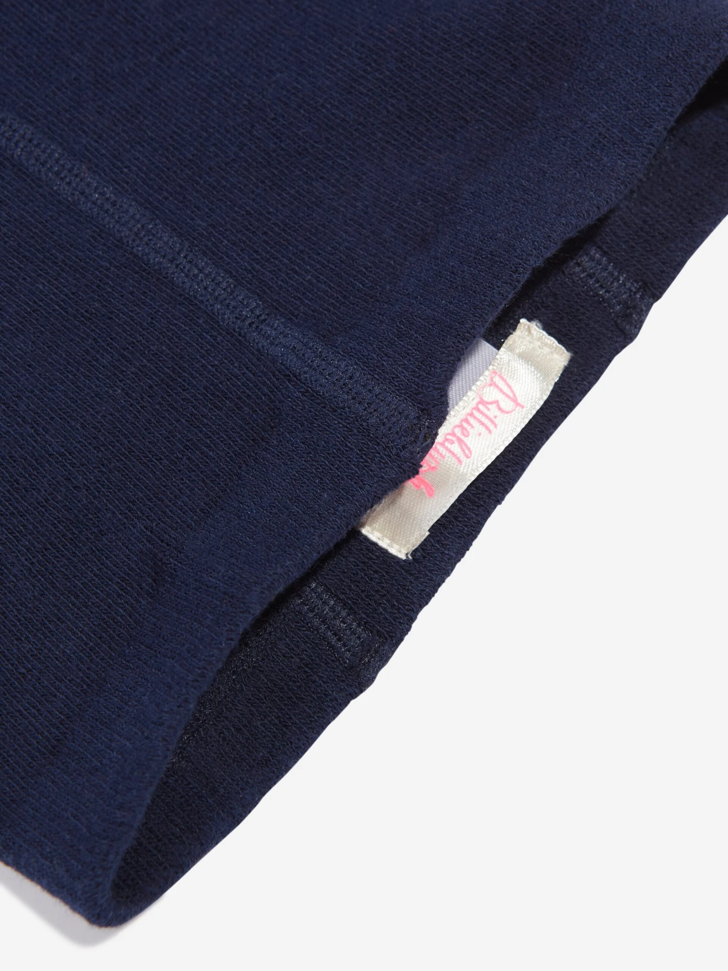 Billieblush Girls Jacquard Heart Tights In Navy 4 Billieblush Girls Jacquard Heart Tights In Navy - Image 4