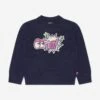 Billieblush Girls Knitted Jumper In Navy