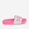 Billieblush Girls Irridescent Sliders In Pink