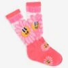 Billieblush Girls Flower Socks In Pink