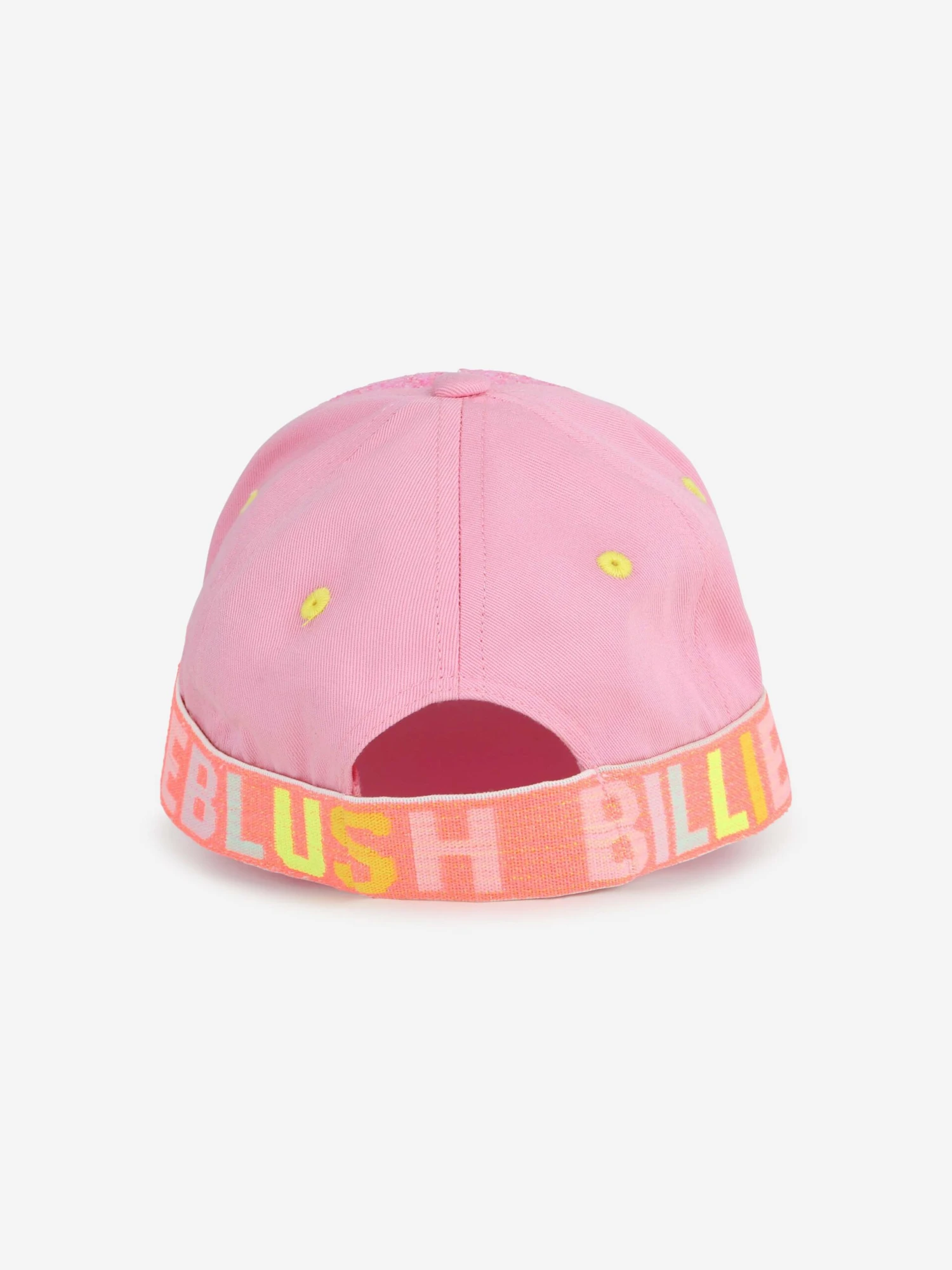 Billieblush Girls Glitter Heart Cap In Pink 2 Billieblush Girls Glitter Heart Cap In Pink - Image 2