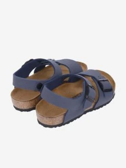 Birkenstock Boys New York Sandals In Navy -Childrens Clothing Store BIRN0001 NAVY 3
