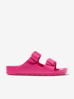 Birkenstock Girls Arizona Eva Sandals In Pink