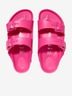 Birkenstock Girls Arizona Eva Sandals In Pink -Childrens Clothing Store BIRS3009 PURPLE 4