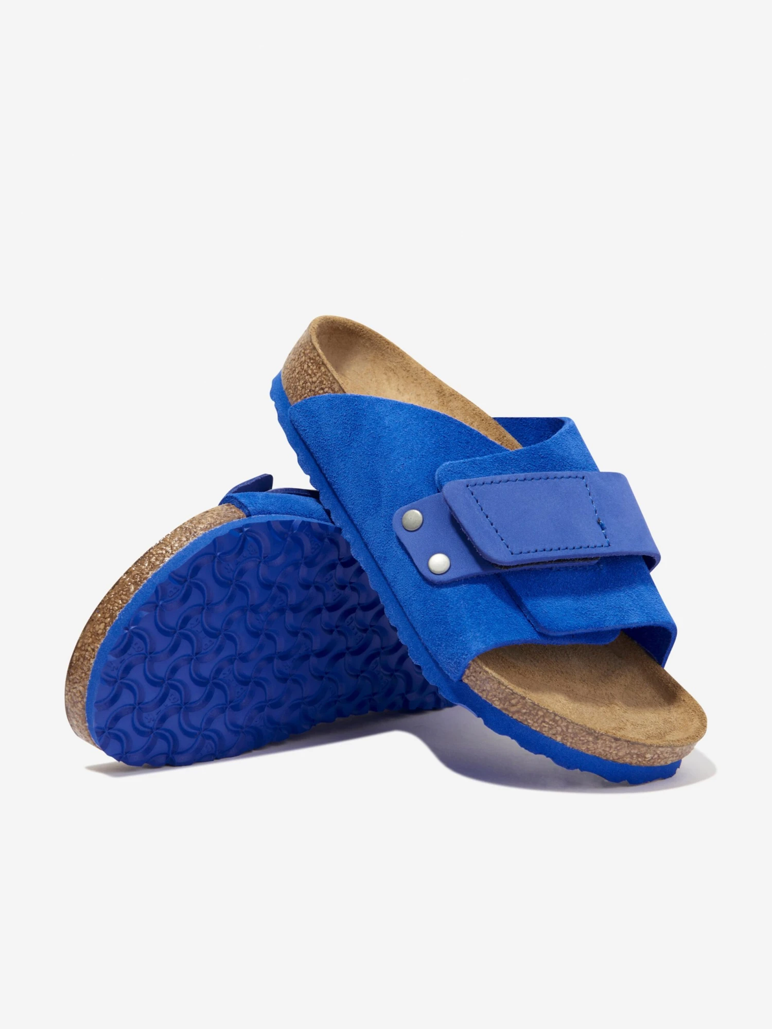 Birkenstock Kids Kyoto Sandals In Blue 2 Birkenstock Kids Kyoto Sandals In Blue - Image 2