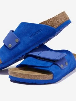Birkenstock Kids Kyoto Sandals In Blue 6 Birkenstock Kids Kyoto Sandals In Blue -Childrens Clothing Store BIRS3014 BLUE 3