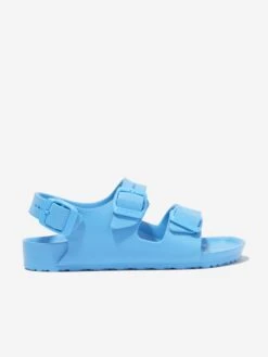 Birkenstock Kids Milano Eva Sandals In Blue