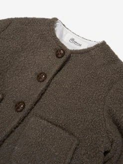 BONPOINT Girls Tabitha Jacket In Beige 6 BONPOINT Girls Tabitha Jacket In Beige -Childrens Clothing Store BONA3044 062 3