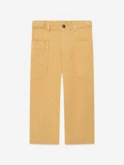 BONPOINT Girls Looping Trousers In Yellow
