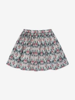 BONPOINT Girls Calipso Cotton Skirt In Multicolour
