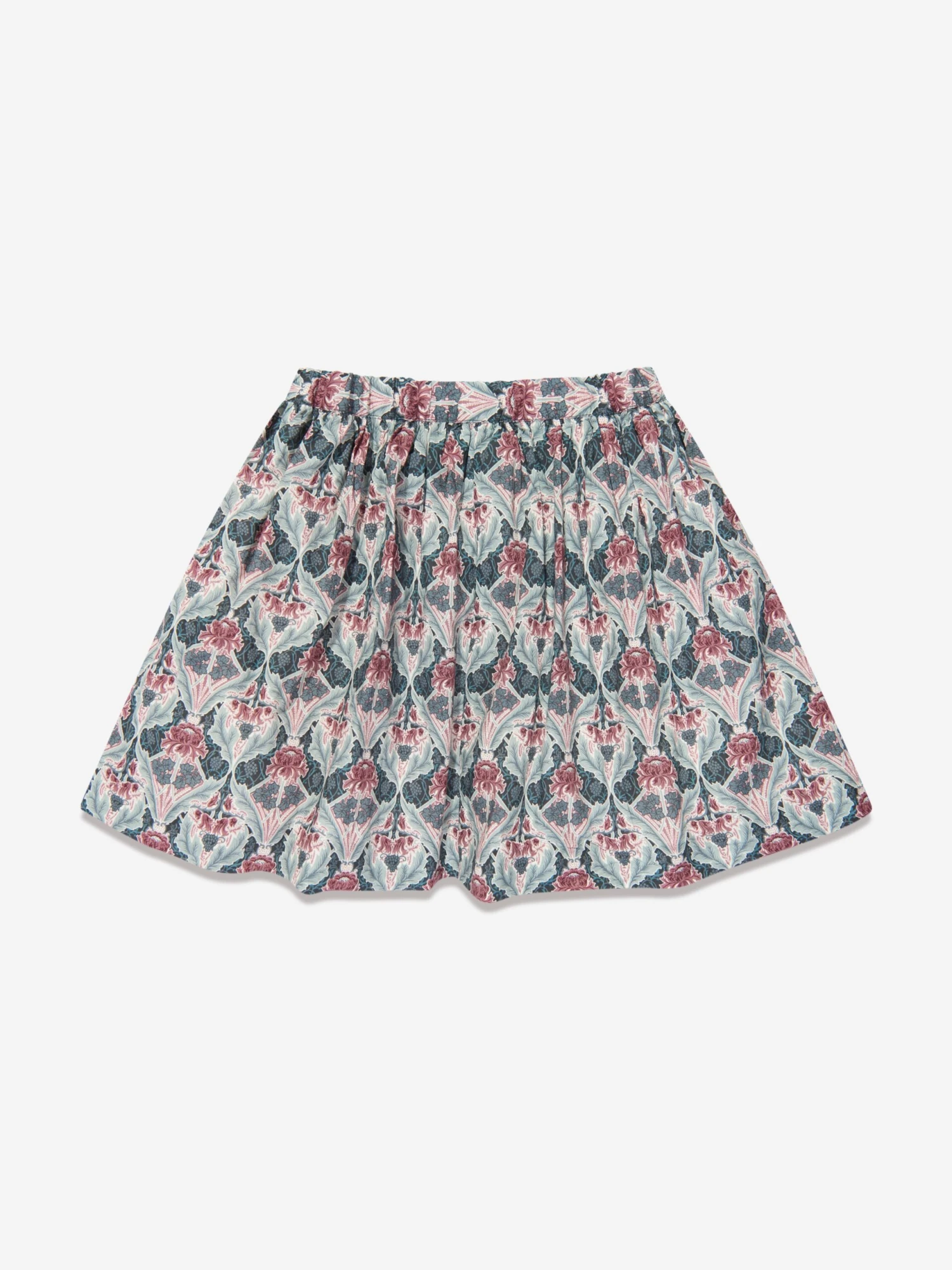 BONPOINT Girls Calipso Cotton Skirt In Multicolour 2 BONPOINT Girls Calipso Cotton Skirt In Multicolour - Image 2