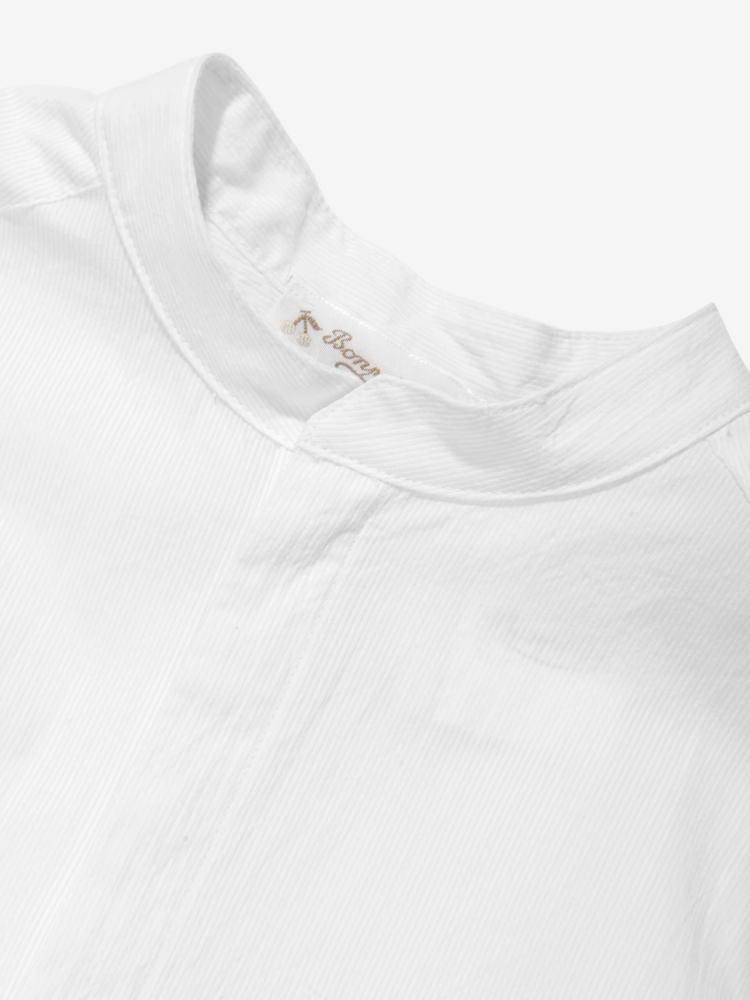 BONPOINT Boys Cillian Shirt In White 3 BONPOINT Boys Cillian Shirt In White - Image 3