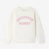 BONPOINT Girls Fleurette Sweatshirt In Ivory