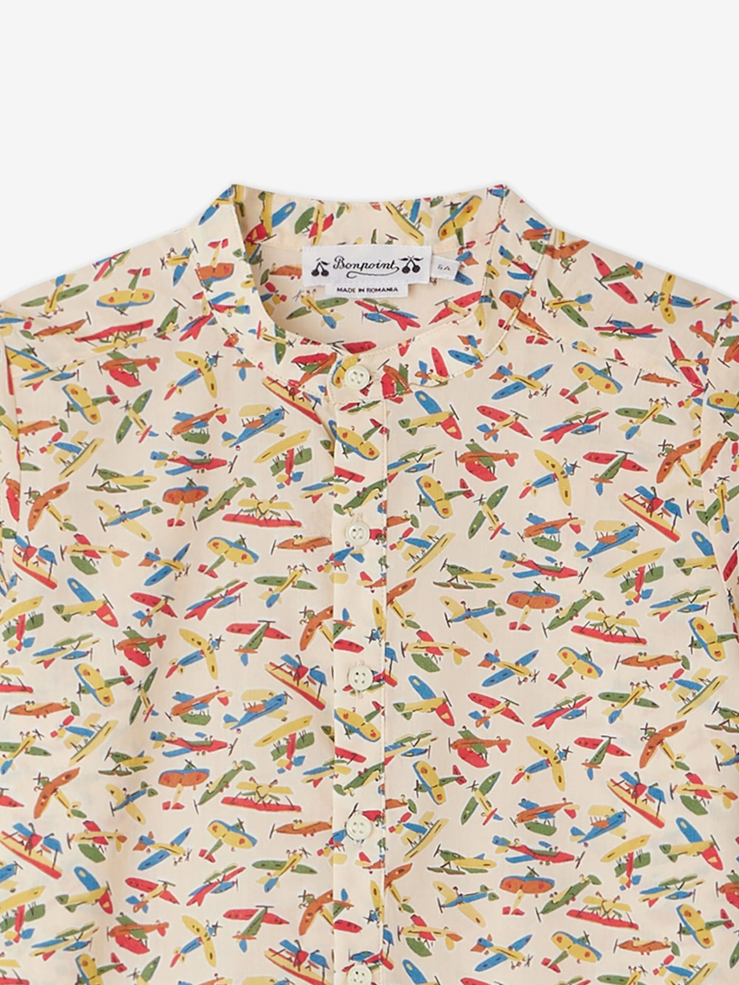 BONPOINT Boys Connor Shirt In Multicolour 3 BONPOINT Boys Connor Shirt In Multicolour - Image 3