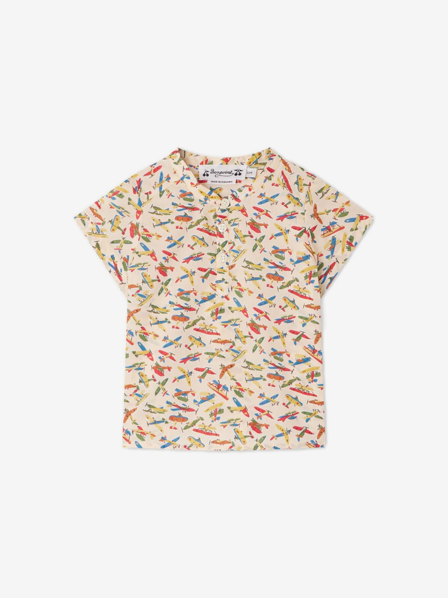 BONPOINT Baby Boys Cesari Shirt In Multicolour 1 BONPOINT Baby Boys Cesari Shirt In Multicolour