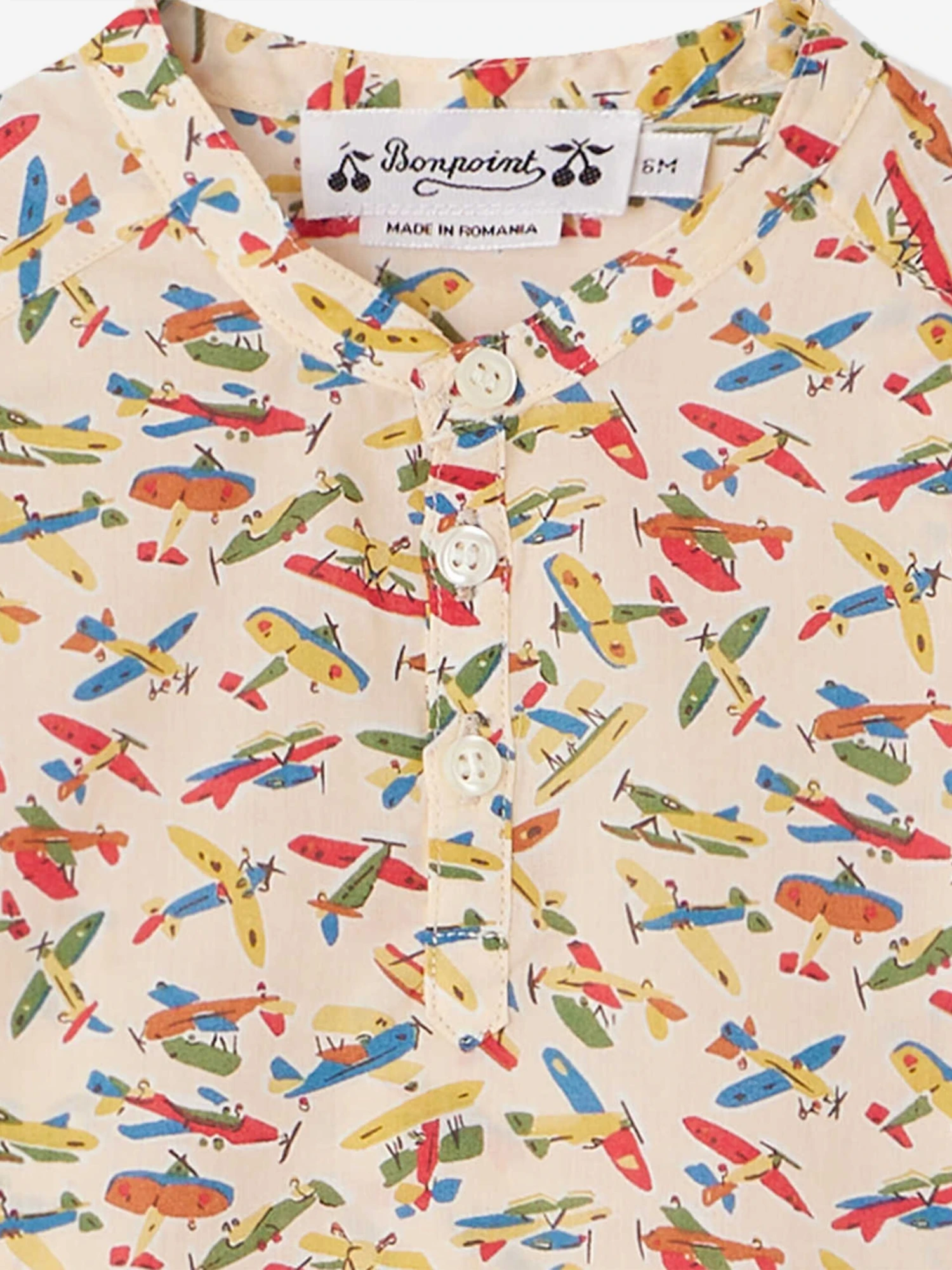 BONPOINT Baby Boys Cesari Shirt In Multicolour 3 BONPOINT Baby Boys Cesari Shirt In Multicolour - Image 3