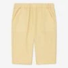 BONPOINT Baby Cotton Trousers In Yellow