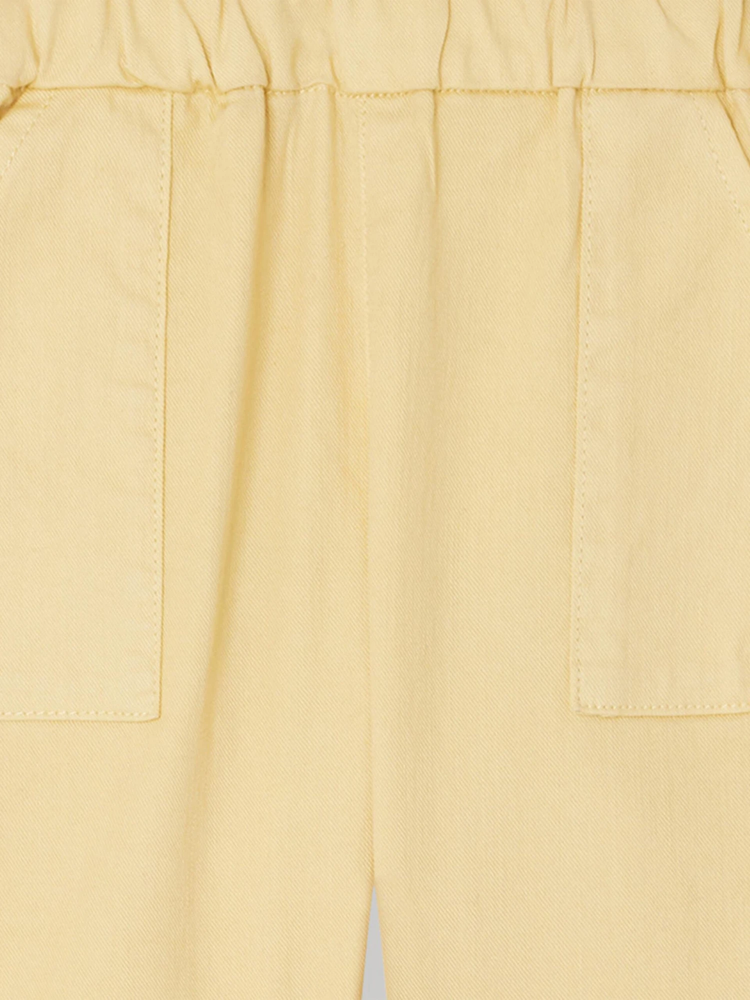 BONPOINT Baby Cotton Trousers In Yellow 3 BONPOINT Baby Cotton Trousers In Yellow - Image 3
