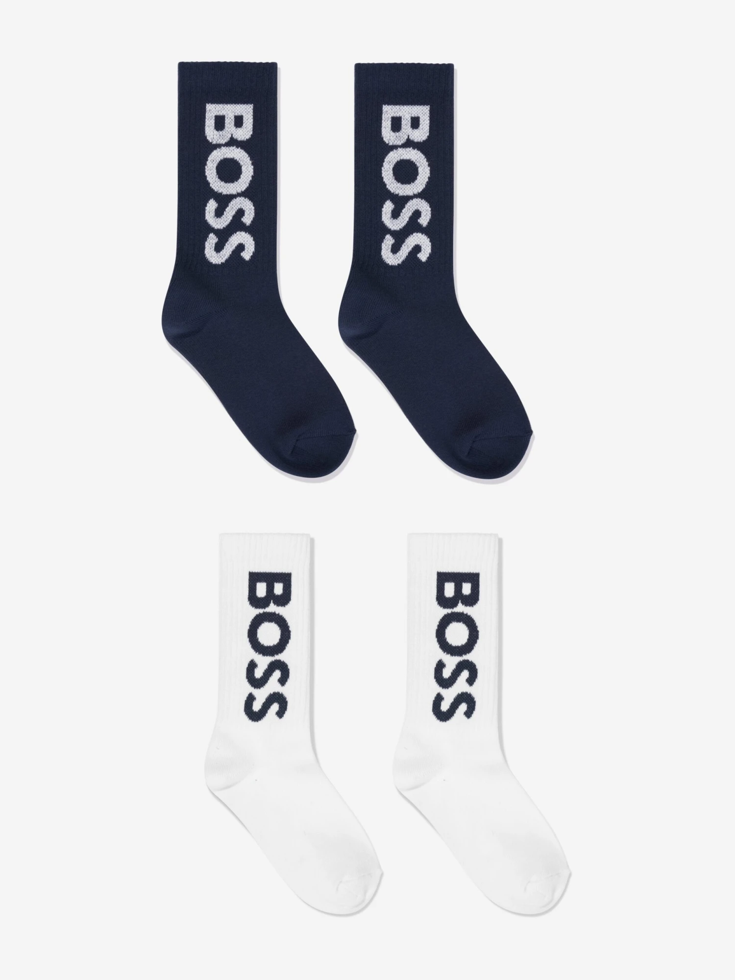 Boss Boys Socks Set In Navy 1 Boss Boys Socks Set In Navy