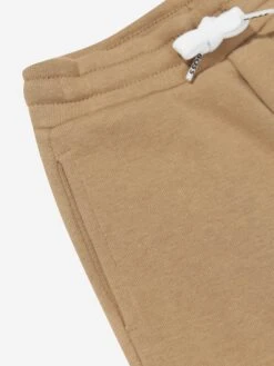 Boss Baby Boys Logo Shorts In Beige -Childrens Clothing Store BOSS4012 STONE 4