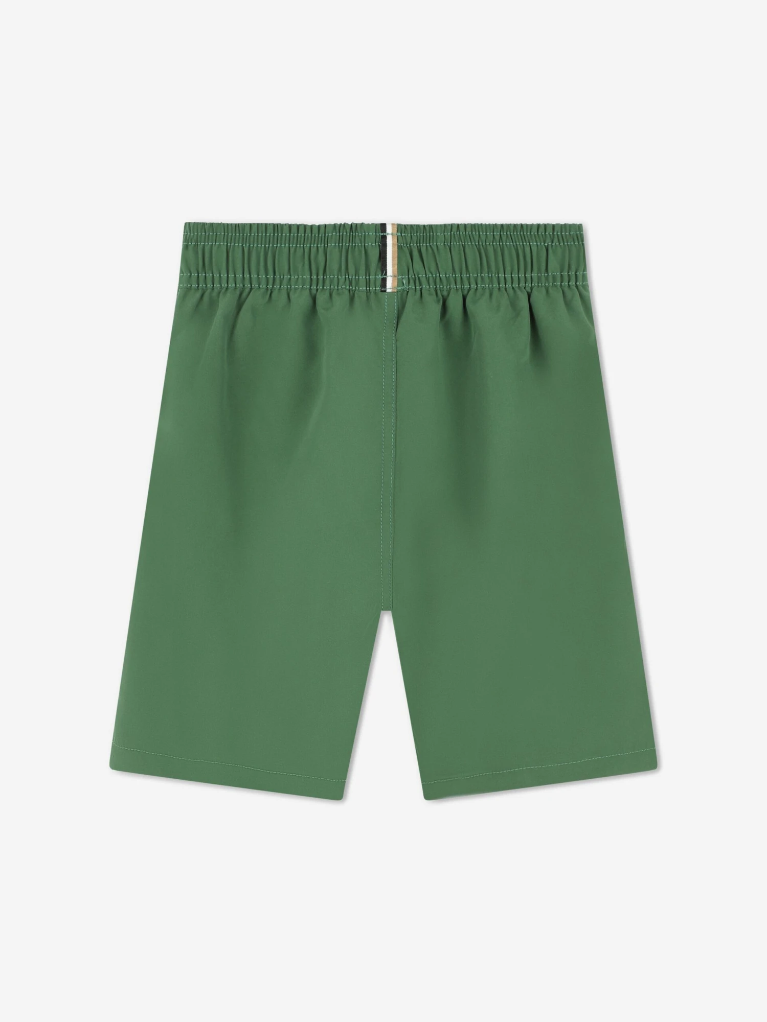 Boss Boys Logo Print Swim Shorts In Green 2 Boss Boys Logo Print Swim Shorts In Green - Image 2