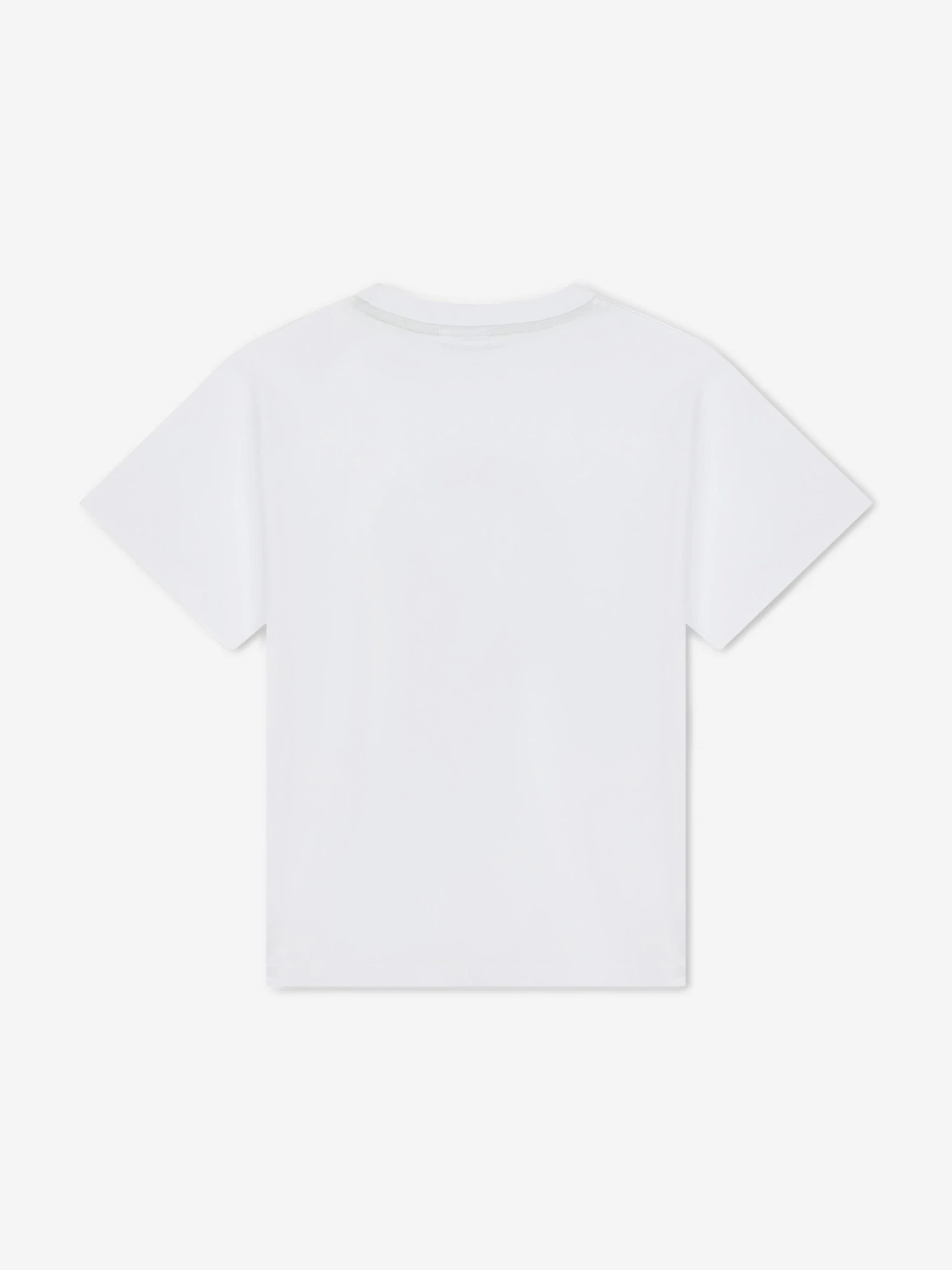 Boss Boys Graphic Print T-Shirt In White 2 Boss Boys Graphic Print T-Shirt In White - Image 2