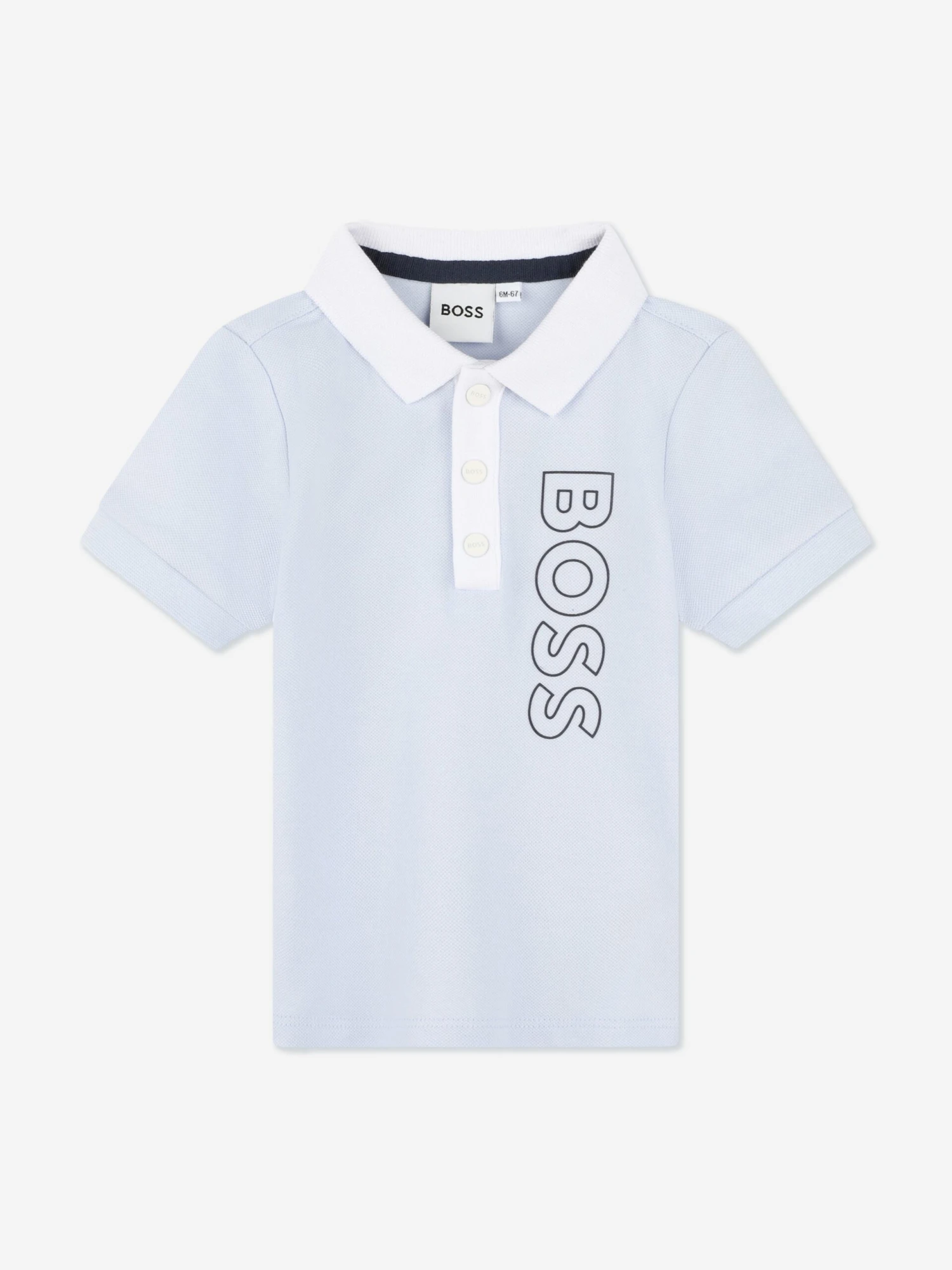 Boss Baby Boys Polo Shirt And Shorts Set In Blue 3 Boss Baby Boys Polo Shirt And Shorts Set In Blue - Image 3