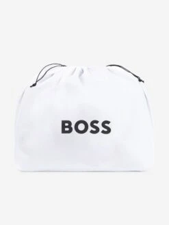 Boss Baby Logo Changing Bag In Navy (38cm) 13 Boss Baby Logo Changing Bag In Navy (38cm) -Childrens Clothing Store BOSS4226 NAVY 7