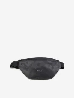 Boss Boys Monogram Belt Bag In Black (38cm)