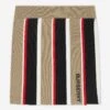 Girls Amelia Stripe Skirt In Archive Beige