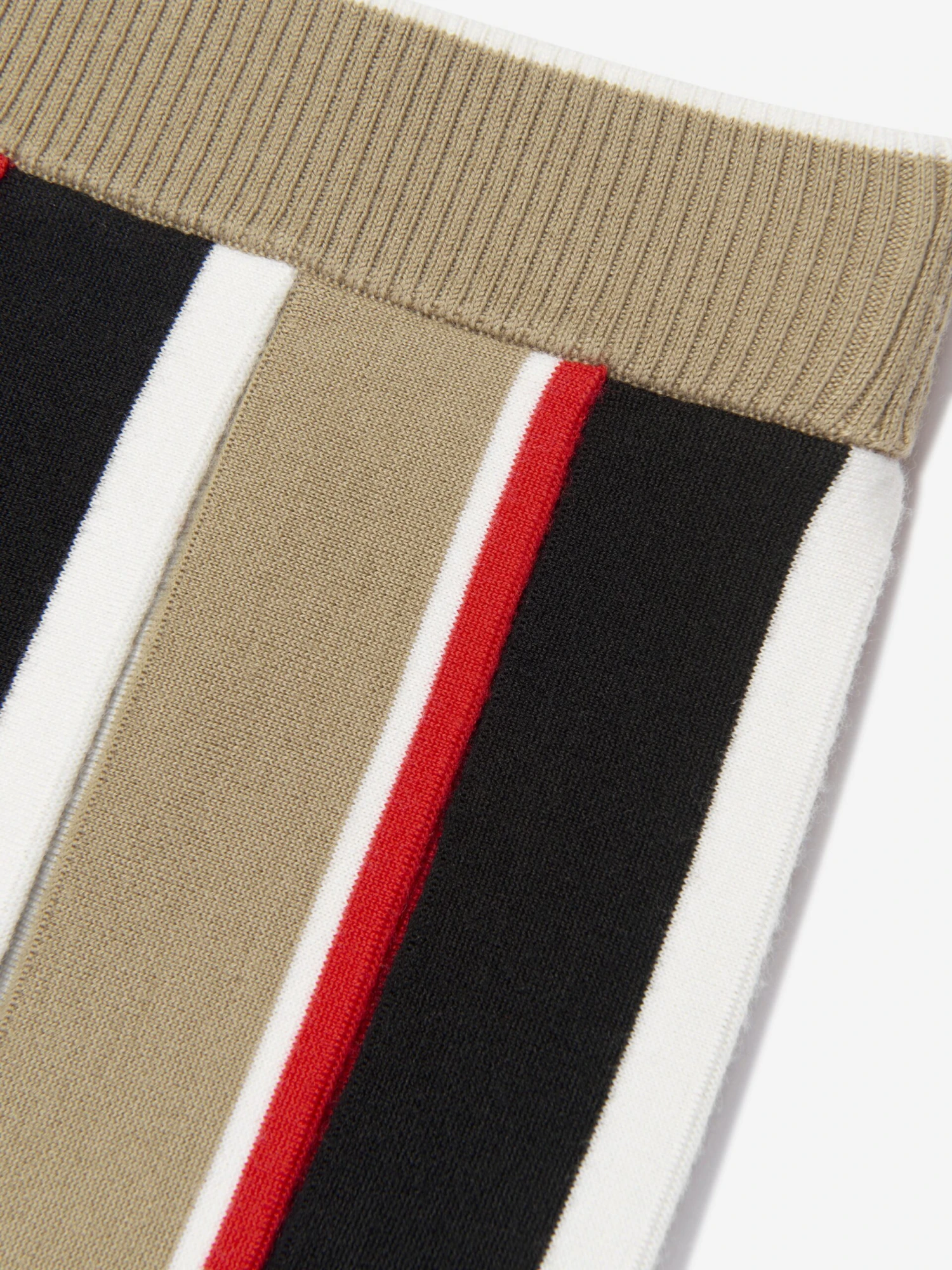 Girls Amelia Stripe Skirt In Archive Beige 5 Girls Amelia Stripe Skirt In Archive Beige - Image 5