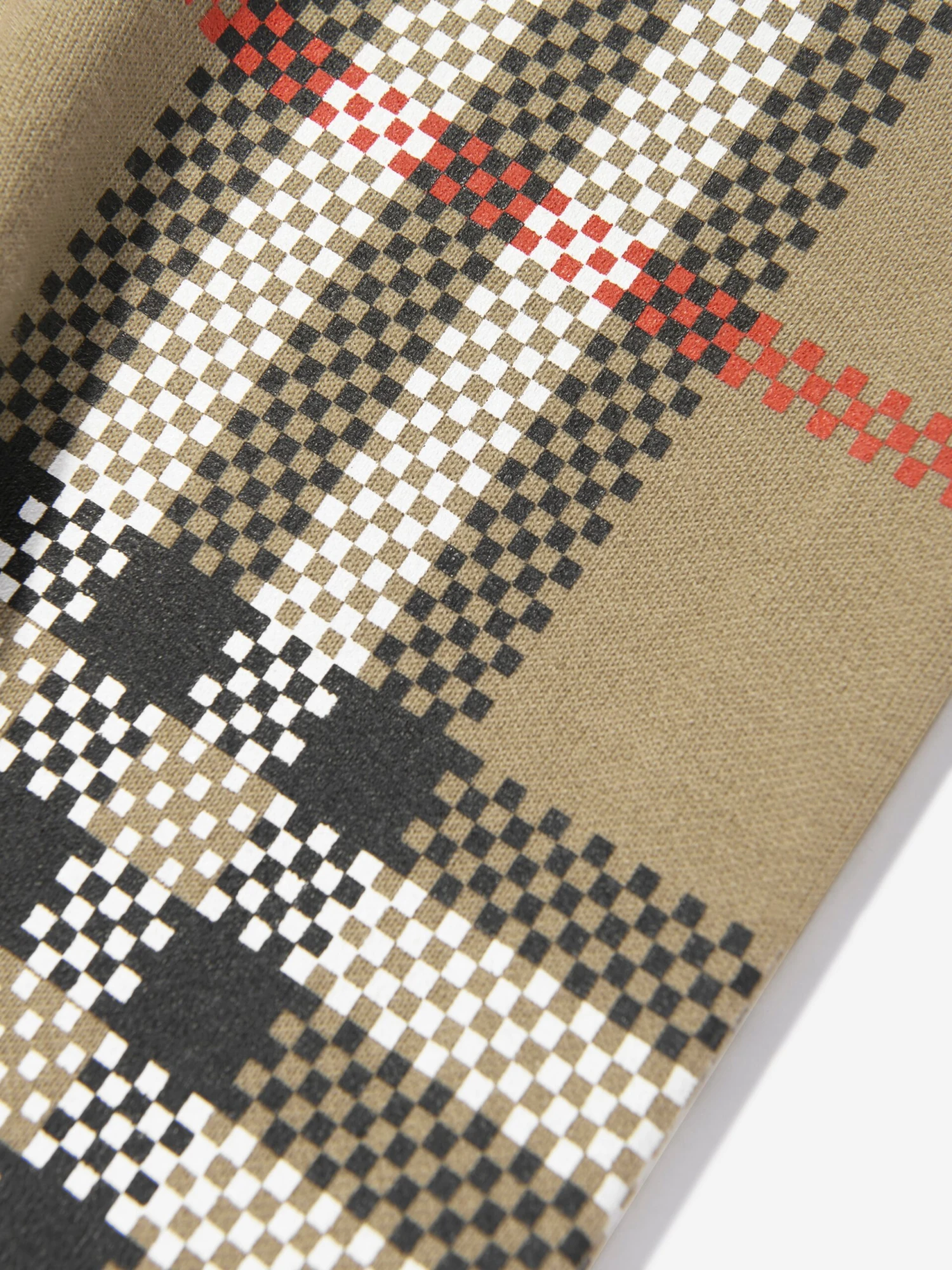 Girls Ginny Cape In Archive Beige Check 4 Girls Ginny Cape In Archive Beige Check - Image 4