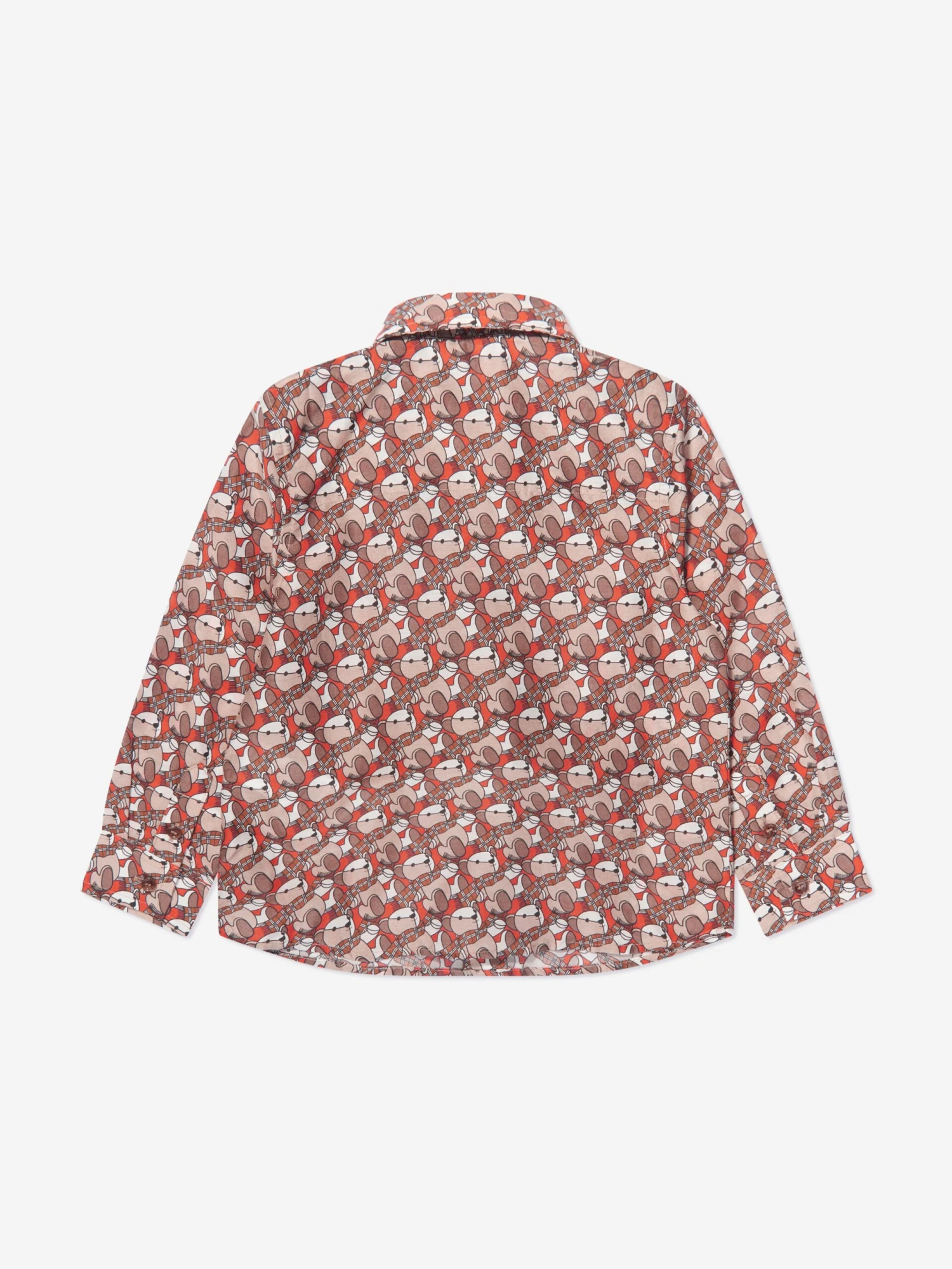 Baby Boys Mini Owen Shirt In Beige 2 Baby Boys Mini Owen Shirt In Beige - Image 2