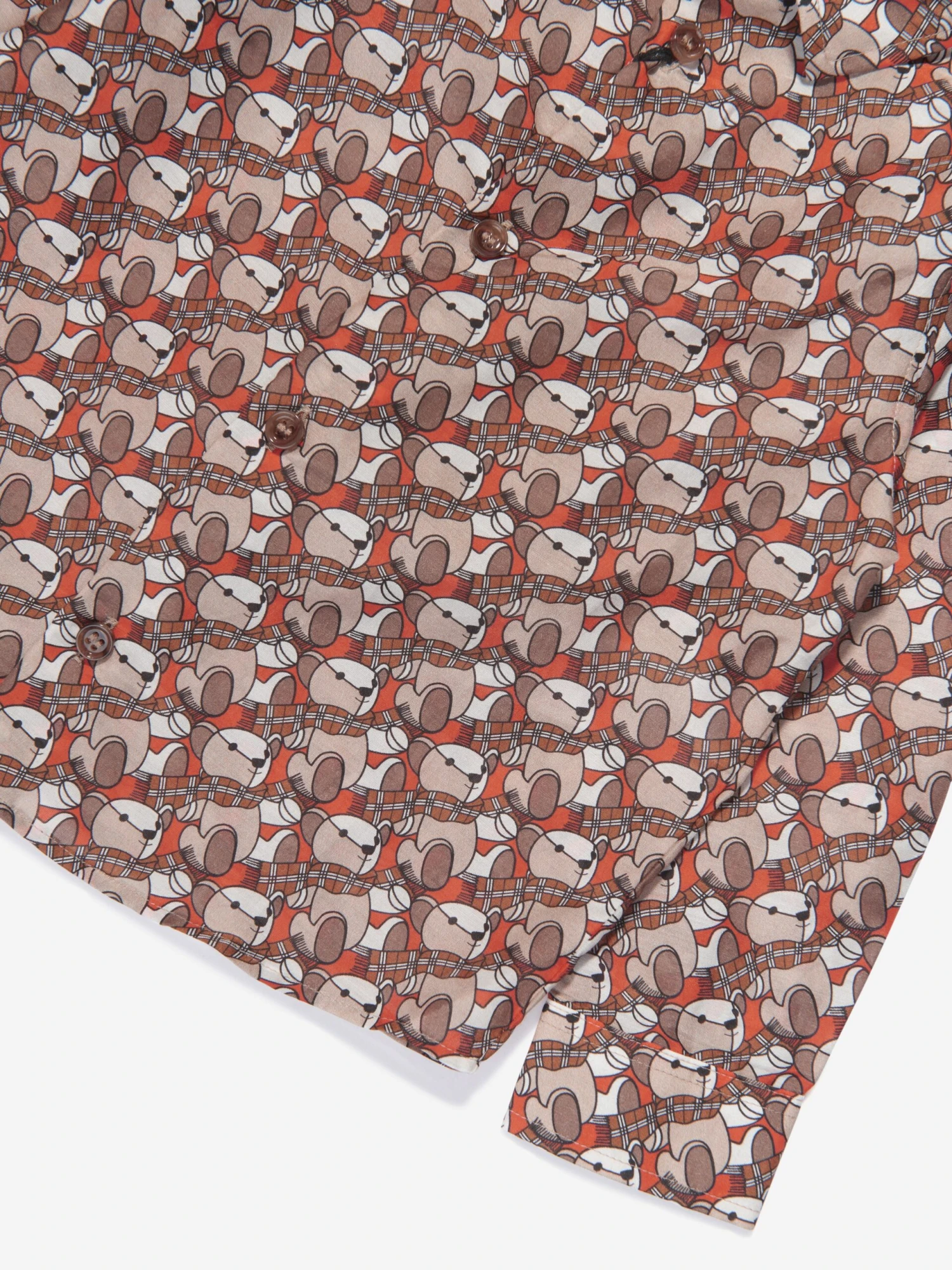 Baby Boys Mini Owen Shirt In Beige 4 Baby Boys Mini Owen Shirt In Beige - Image 4