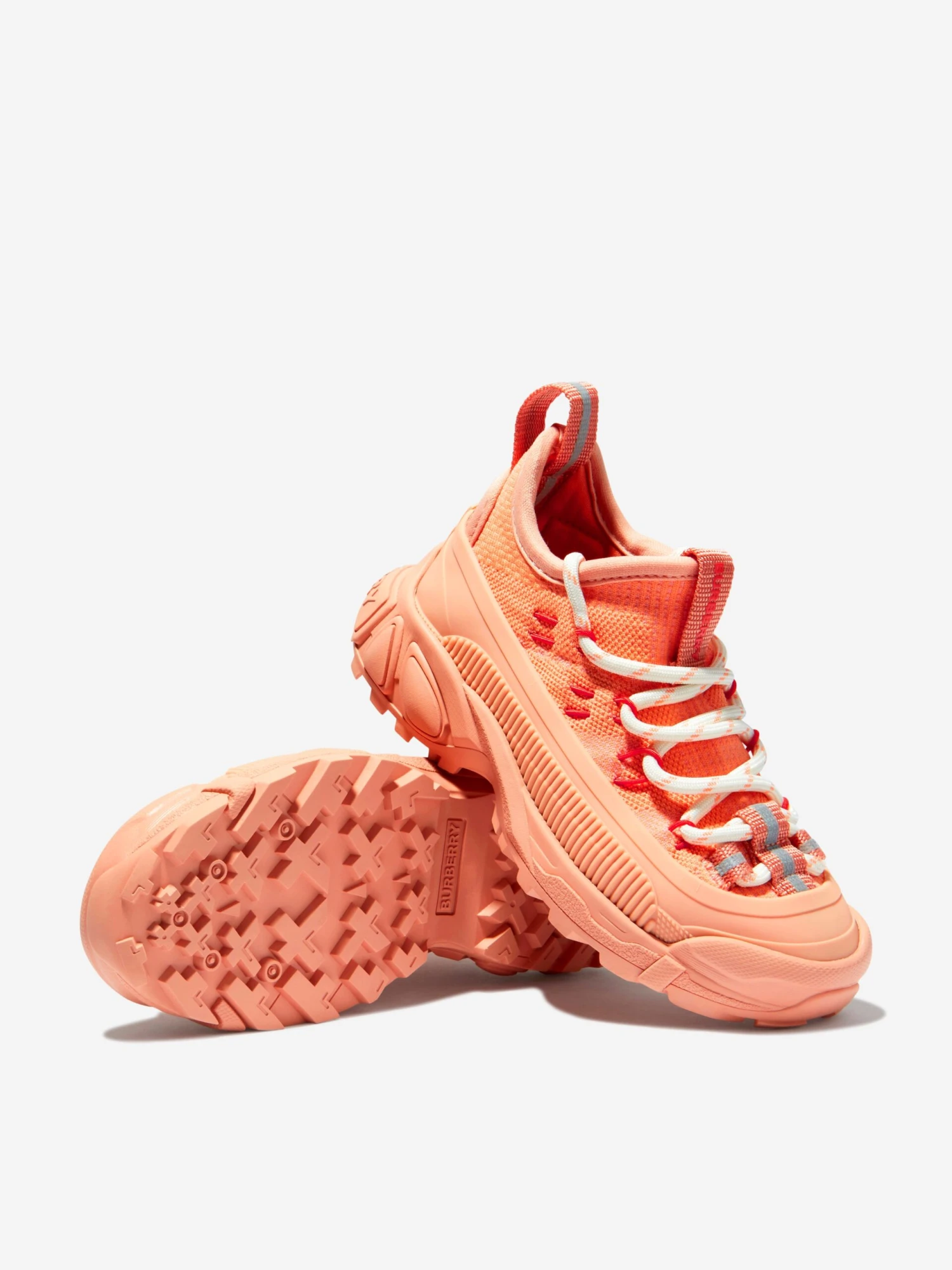 Girls Canvas And Rubber Lace Up Trainers 2 Girls Canvas And Rubber Lace Up Trainers - Image 2