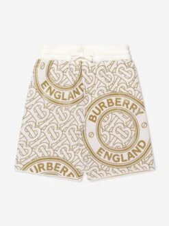 Boys Merino Wool Monogram Jaimie Shorts