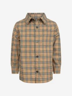 Baby Boys Owen Check Print Shirt