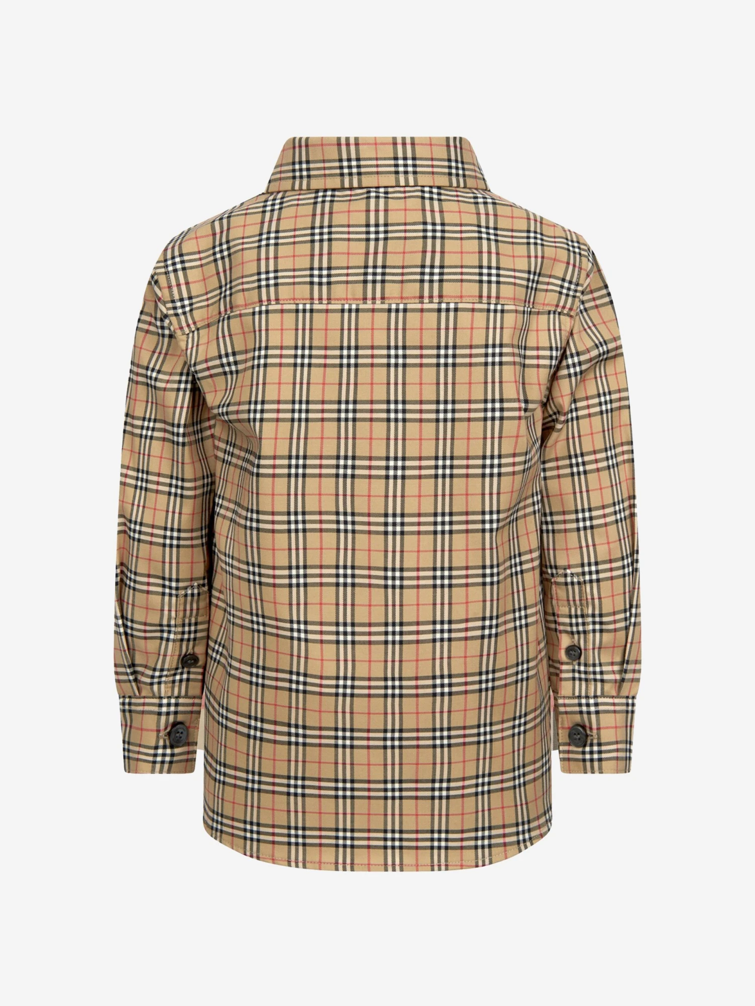 Baby Boys Owen Check Print Shirt 2 Baby Boys Owen Check Print Shirt - Image 2